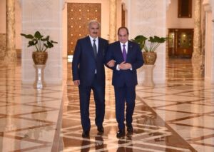 Sisi Holds Secret Cairo Meeting With Haftar as Sudan Conflict Threatens Region